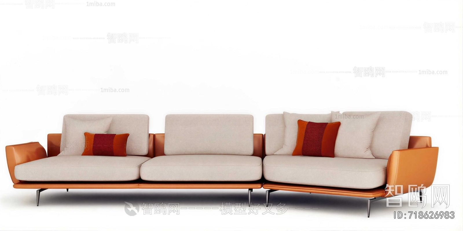 Modern Curved Sofa