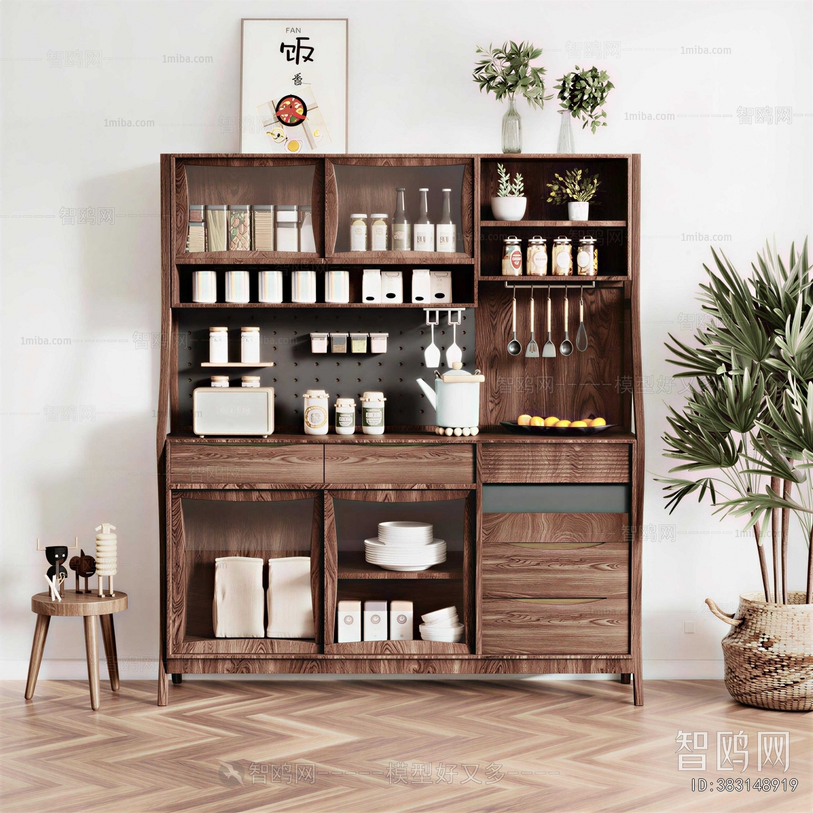 Wabi-sabi Style Sideboard