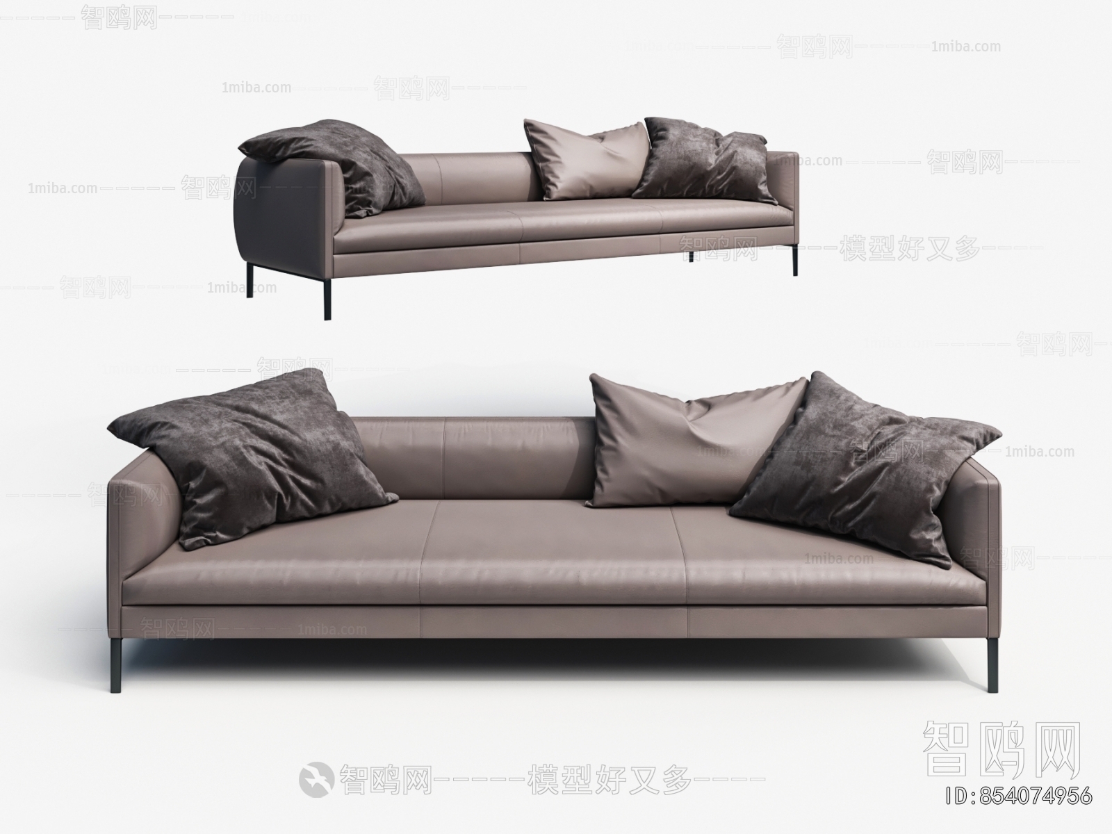Modern Three-seat Sofa