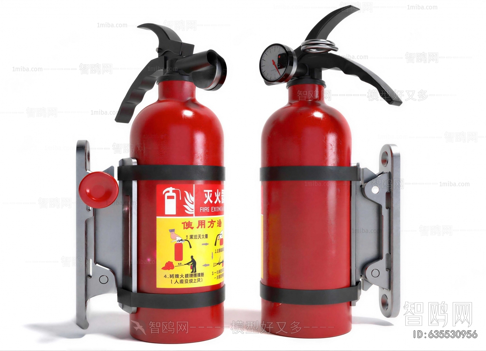 Modern Fire Hydrant