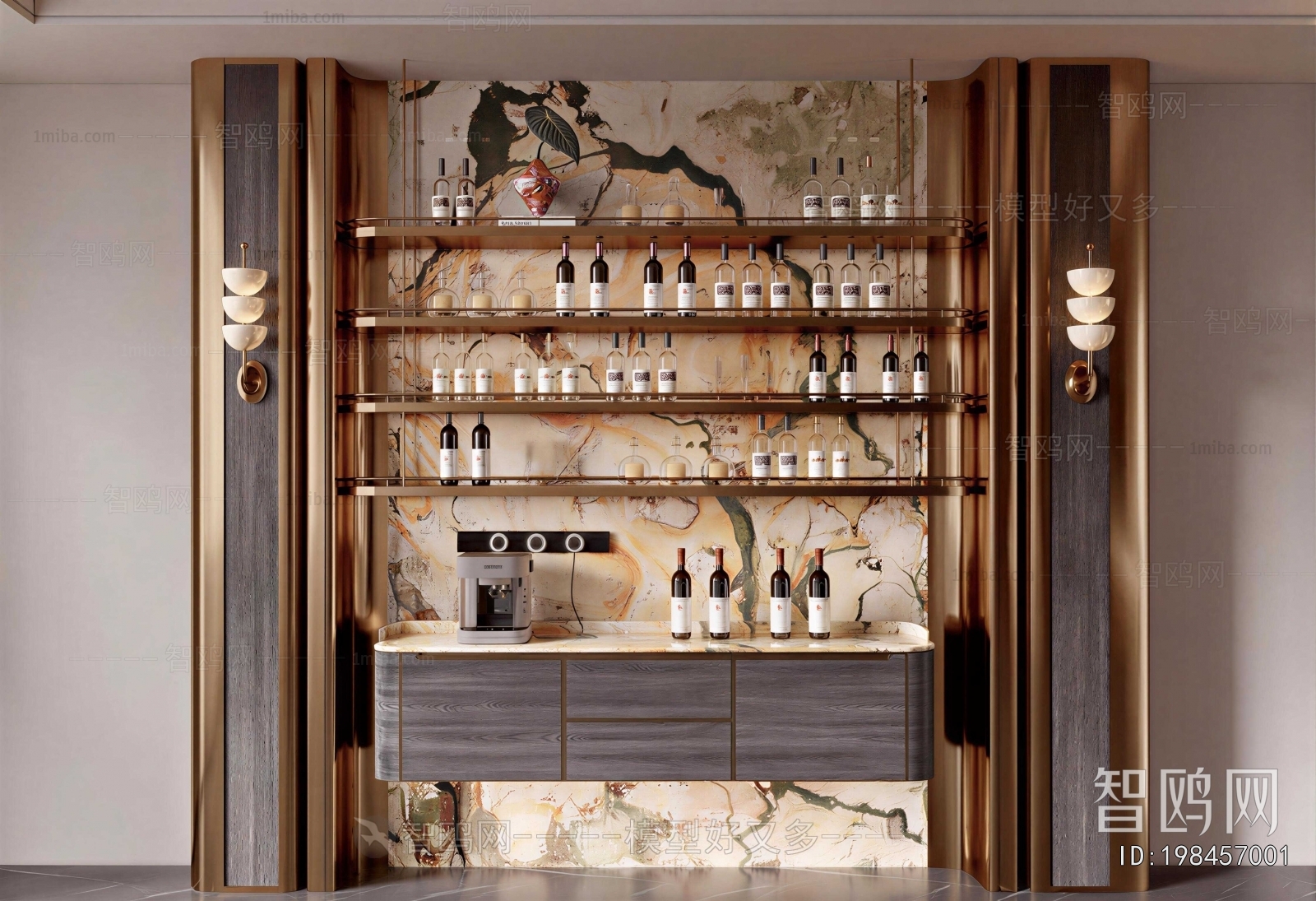 Modern Wine Cabinet