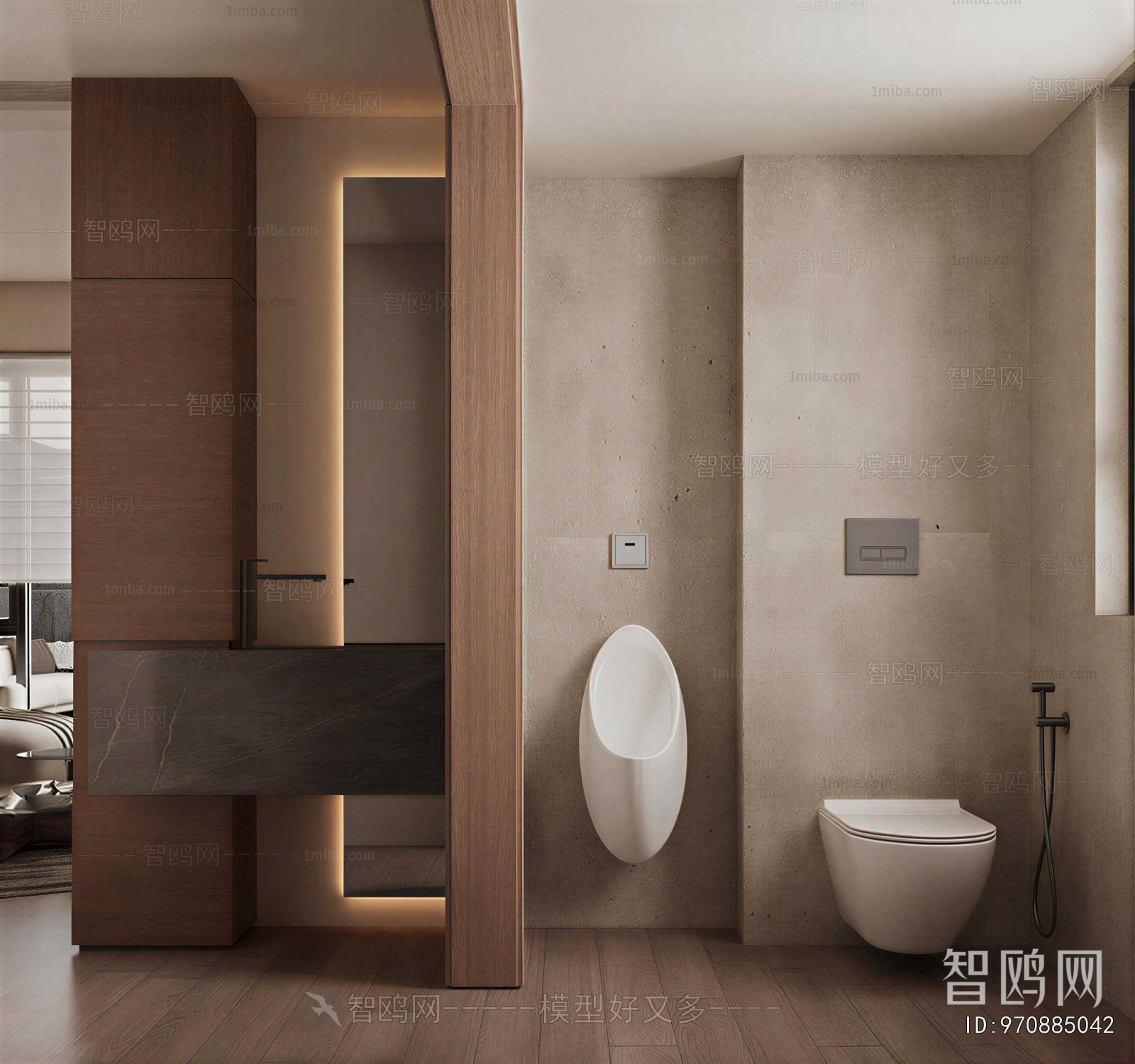 Wabi-sabi Style TOILET