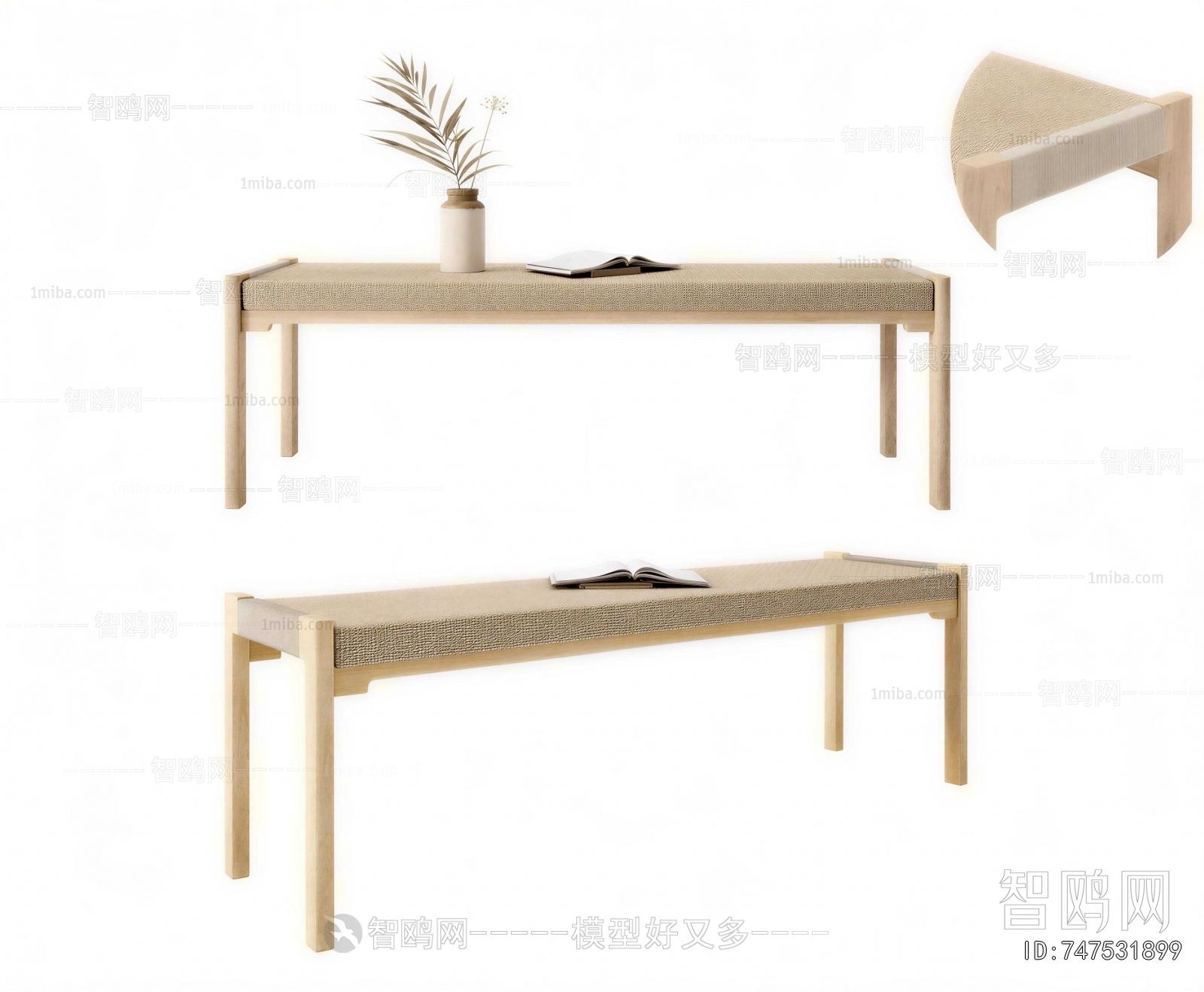 Nordic Style Bench