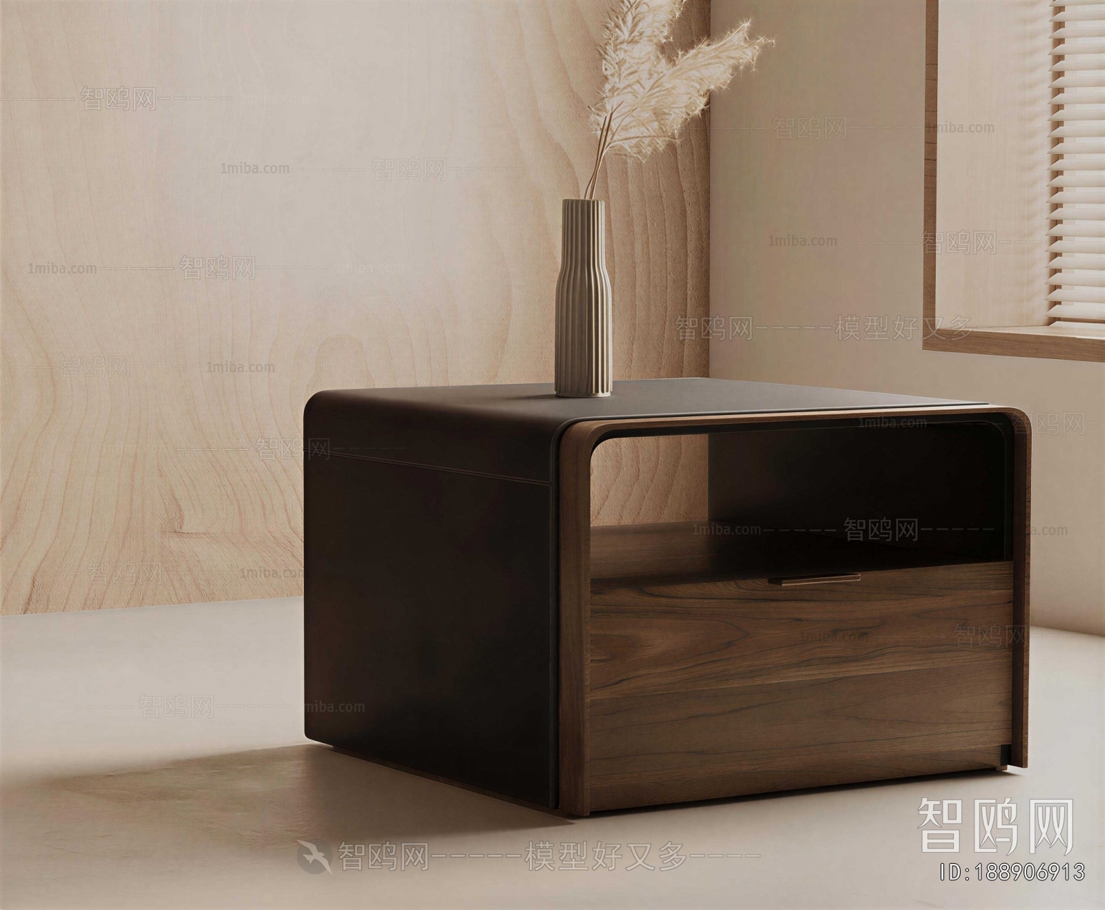 Modern Bedside Cupboard