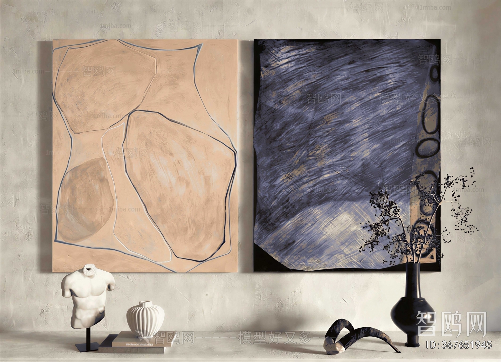 Wabi-sabi Style Painting