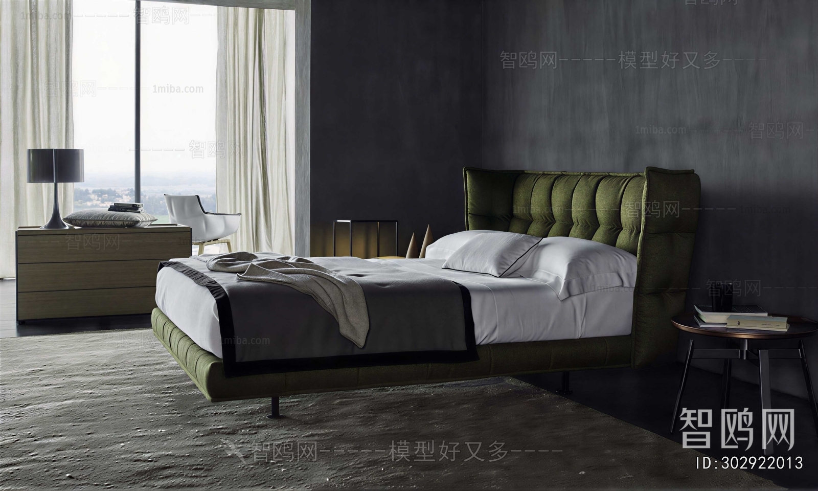 Modern Double Bed