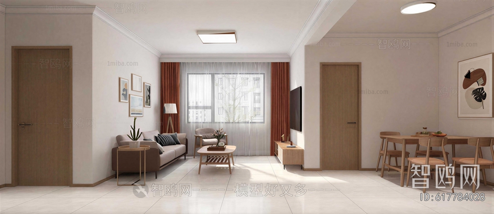 Nordic Style A Living Room