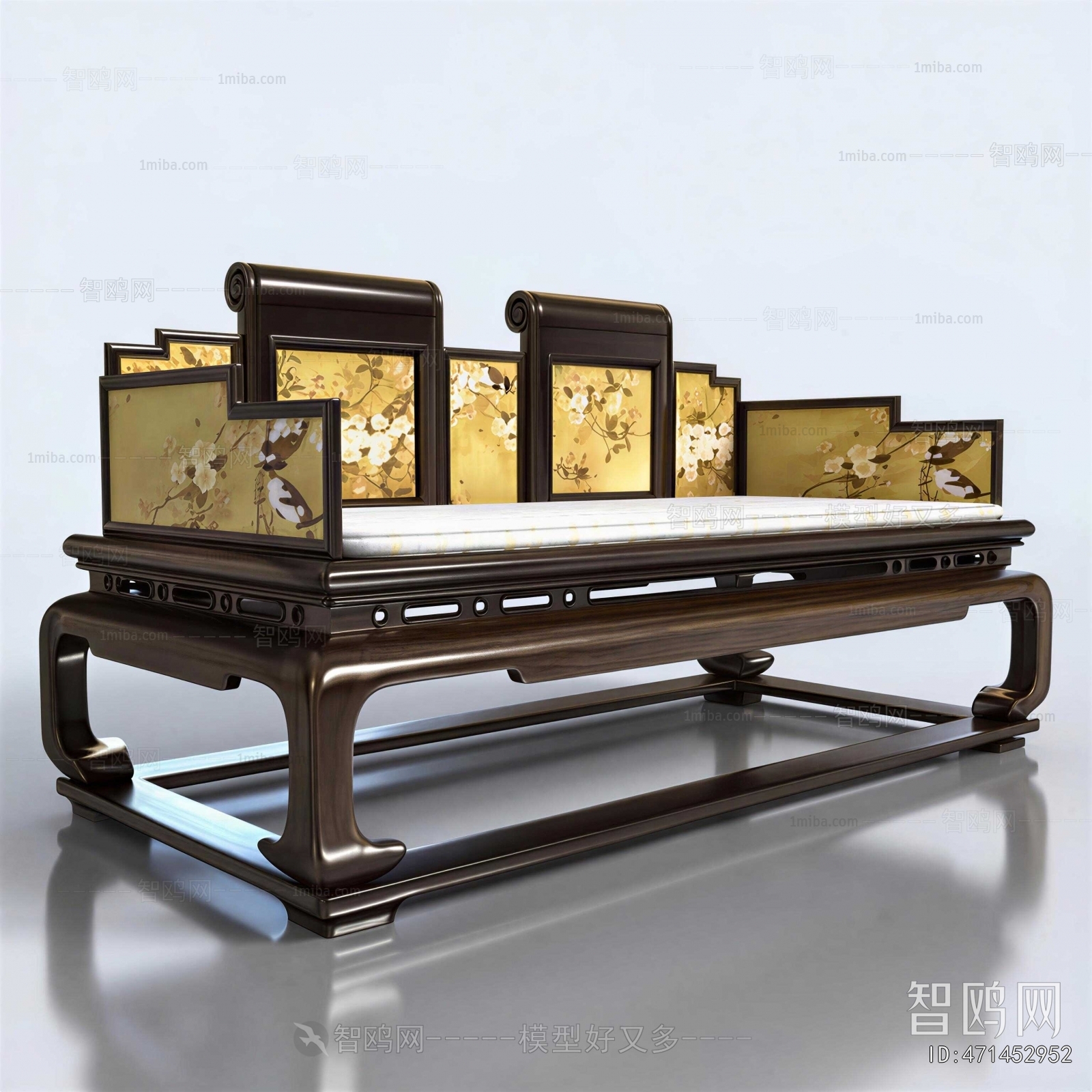 New Chinese Style Arhat Bed