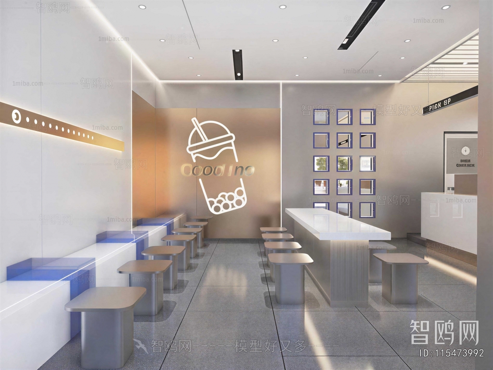 Modern Milk Tea Shop