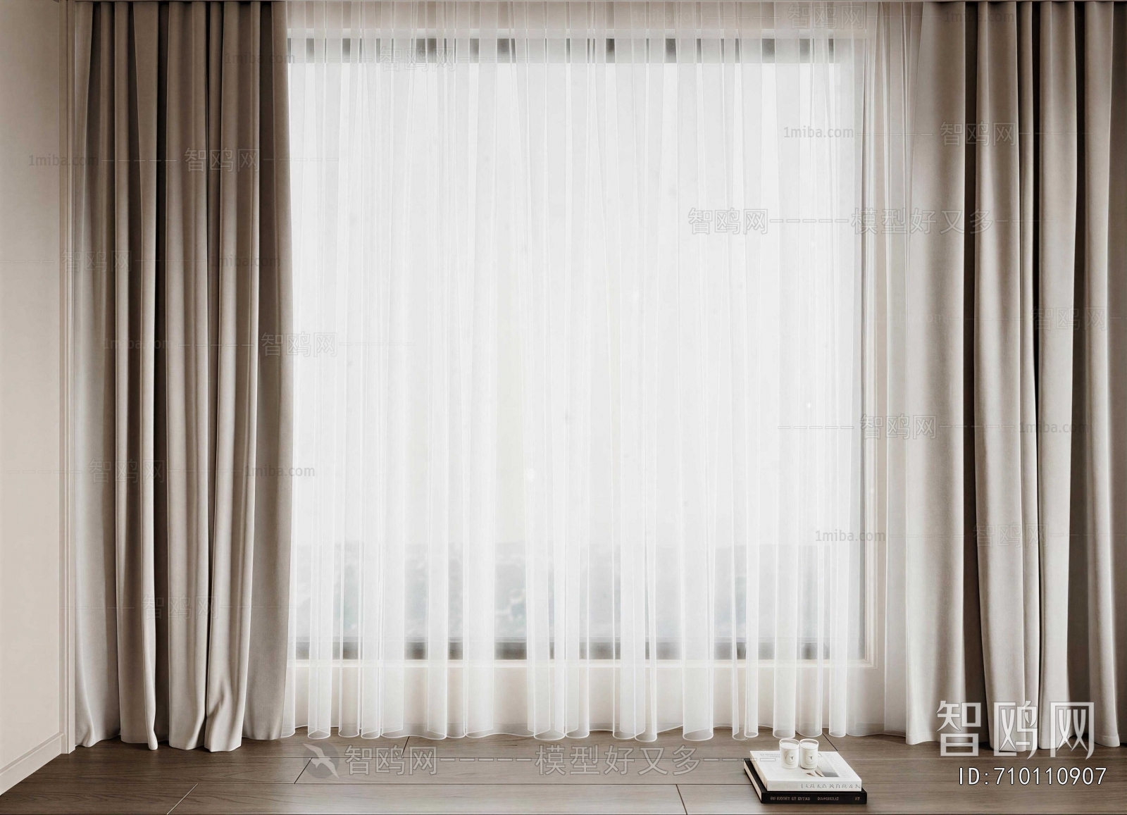 Modern The Curtain