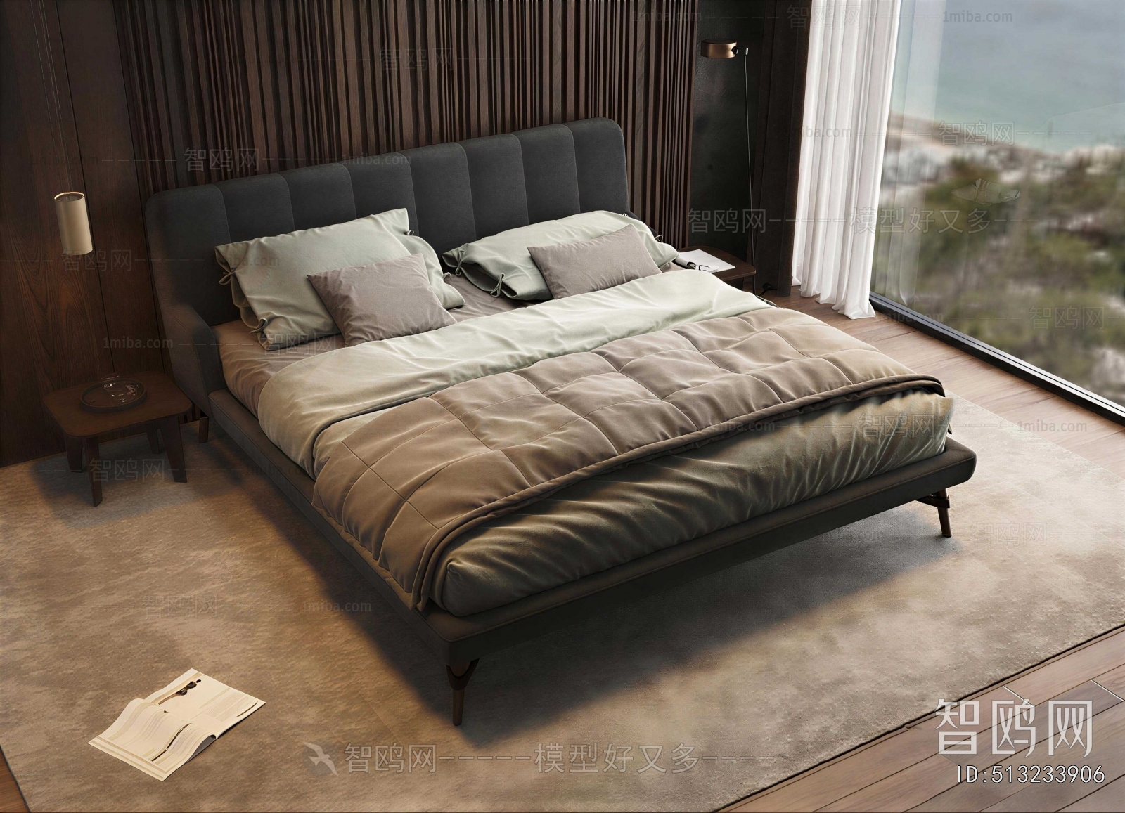 Modern Double Bed