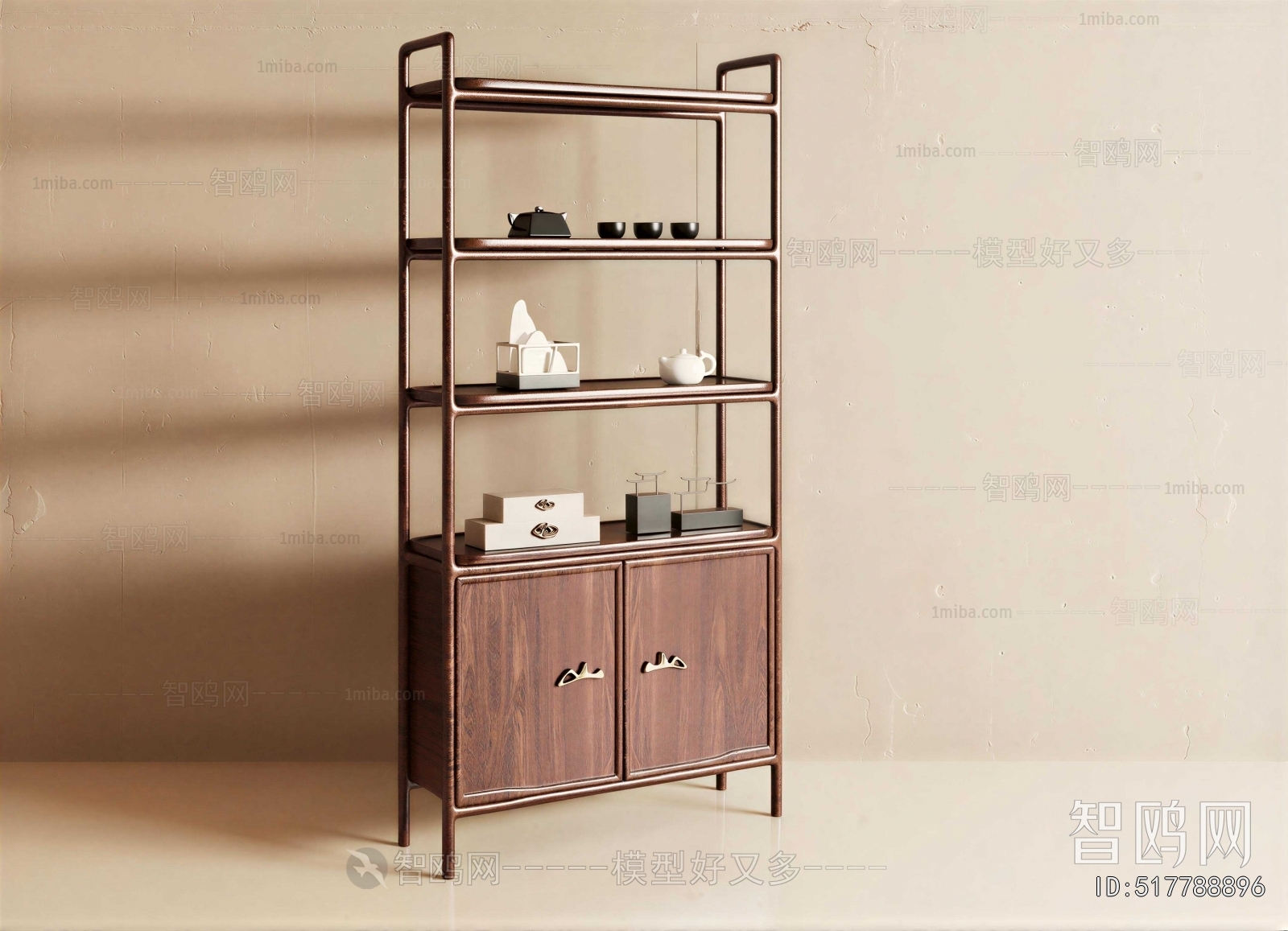 New Chinese Style Bookshelf