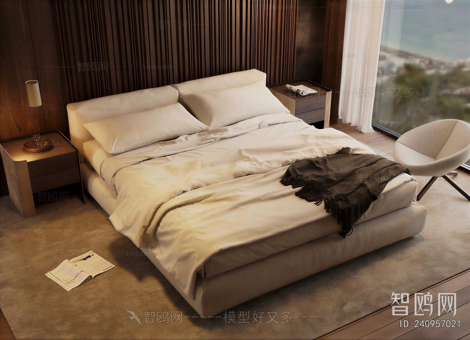 Modern Double Bed