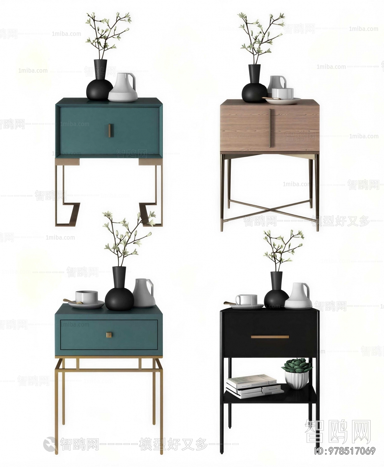 Modern Bedside Cupboard