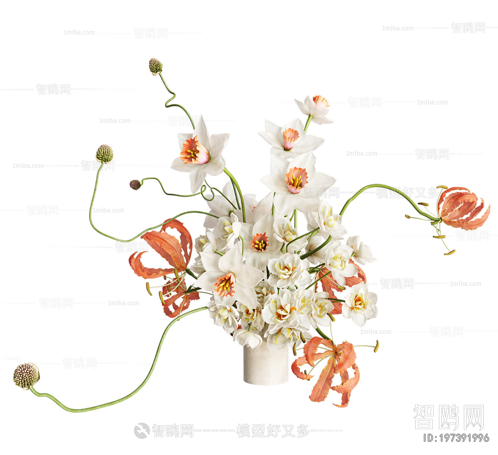 Modern Flower Arrangement
