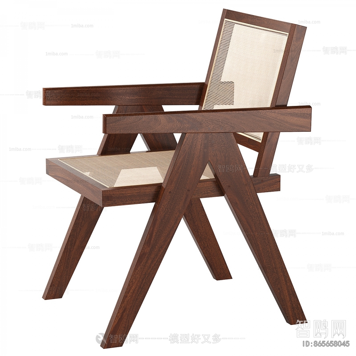 Wabi-sabi Style Lounge Chair