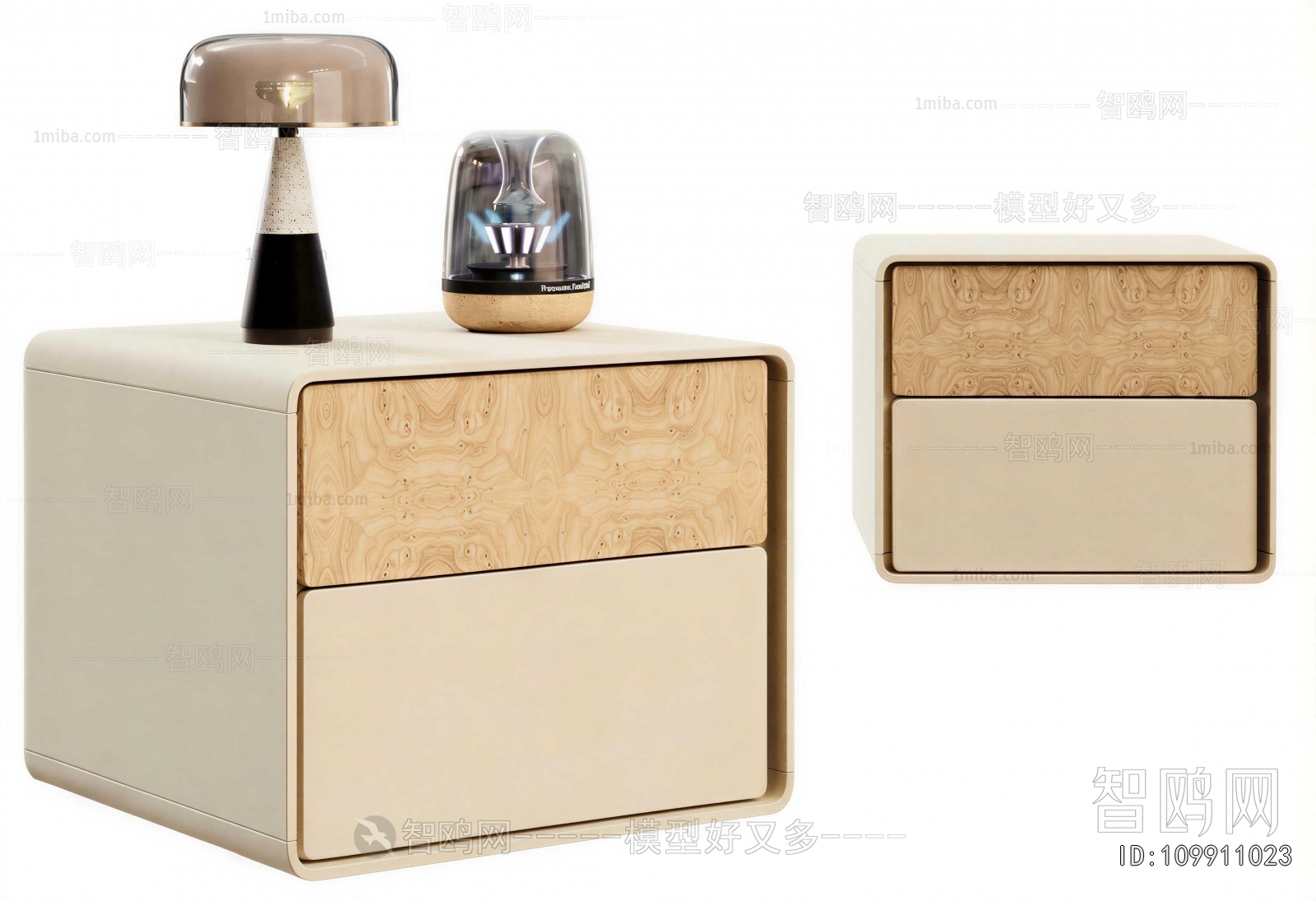 Modern Bedside Cupboard