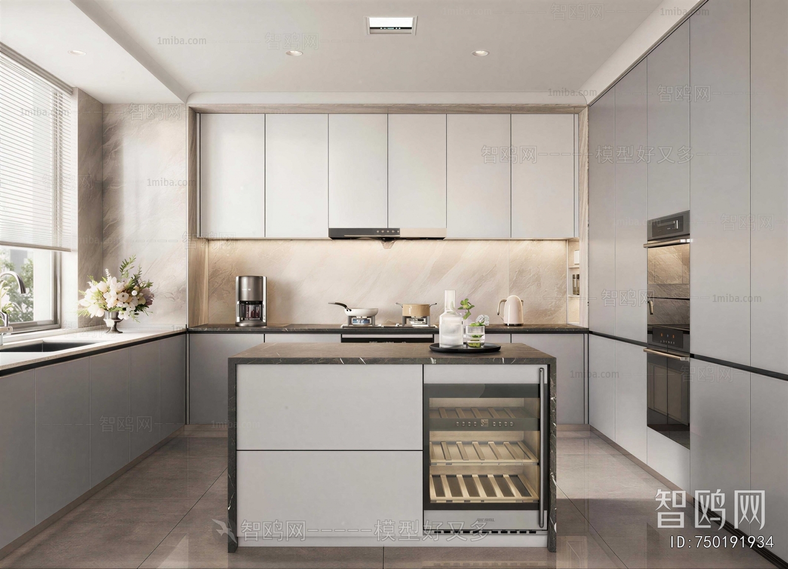 Modern The Kitchen