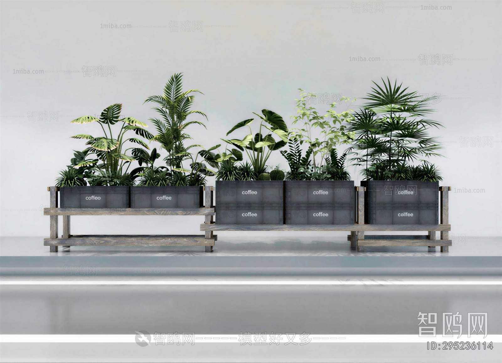 Modern Flower Bed, Flower Bowl, Flower Box