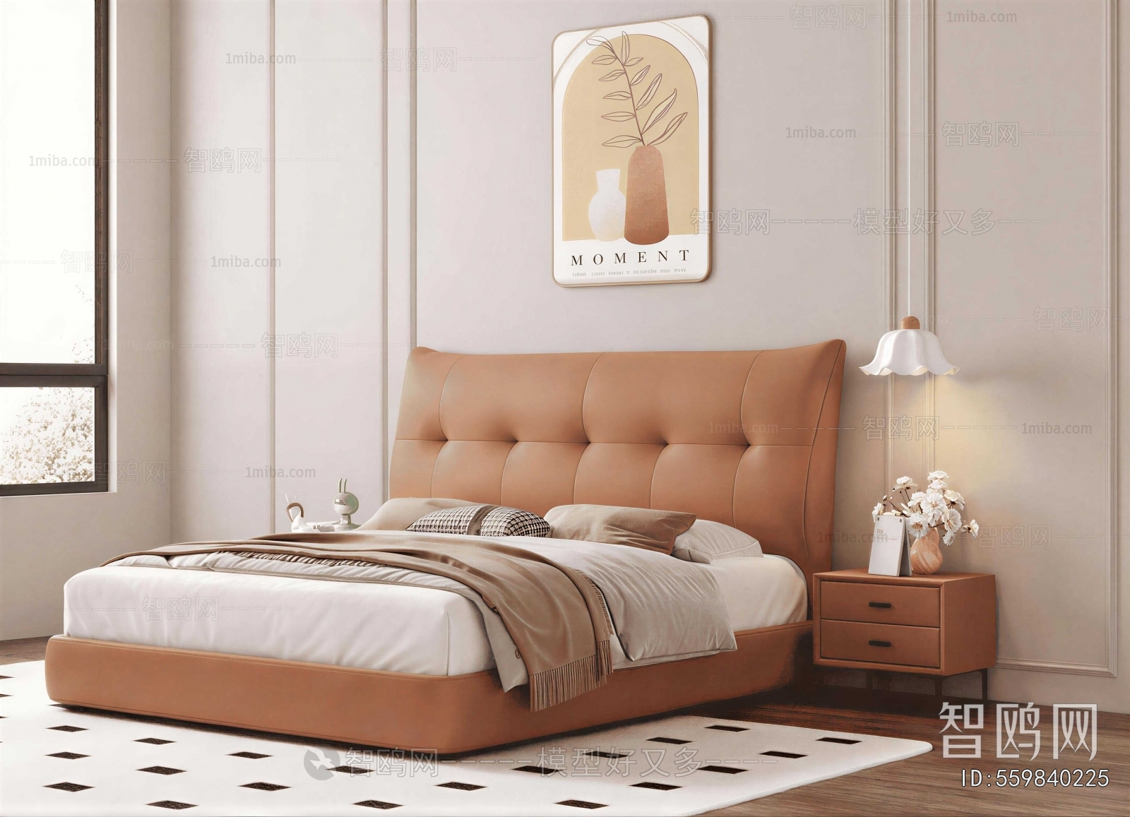 Modern Double Bed