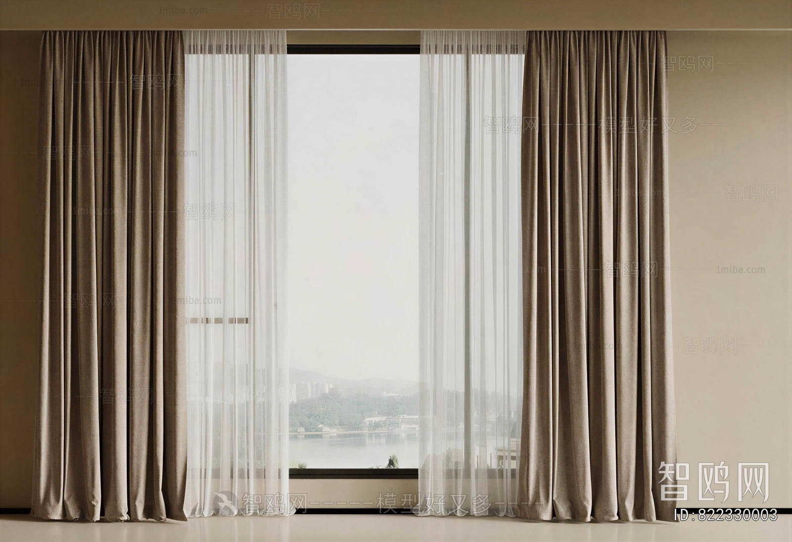 Modern The Curtain
