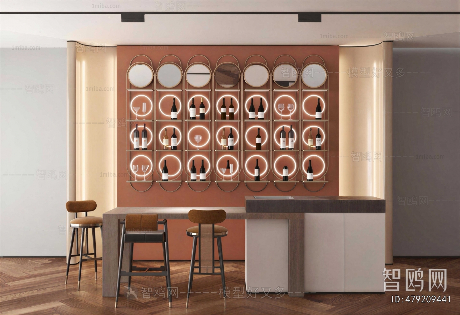 Modern Wine Cellar/Wine Tasting Room