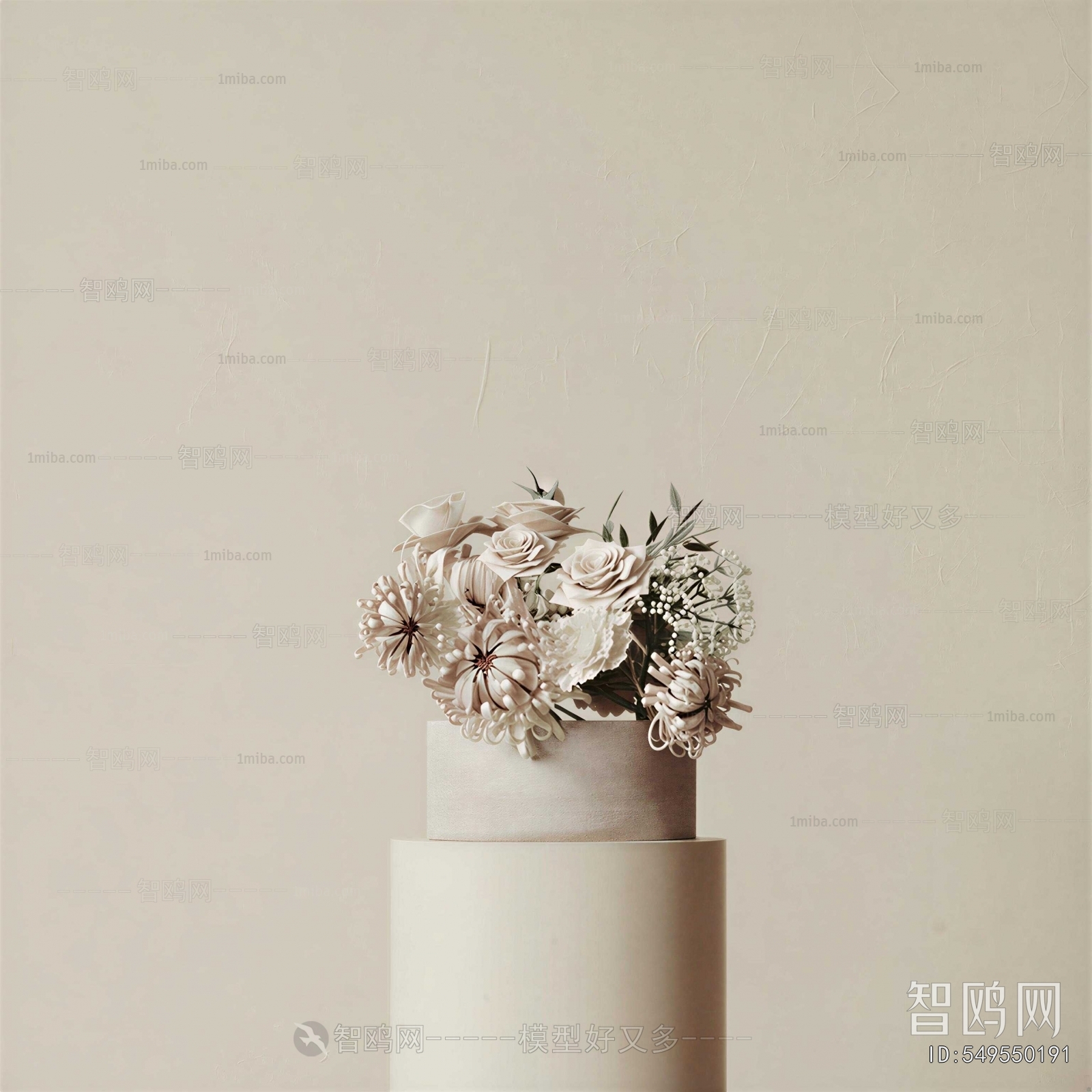 Wabi-sabi Style Flower Arrangement