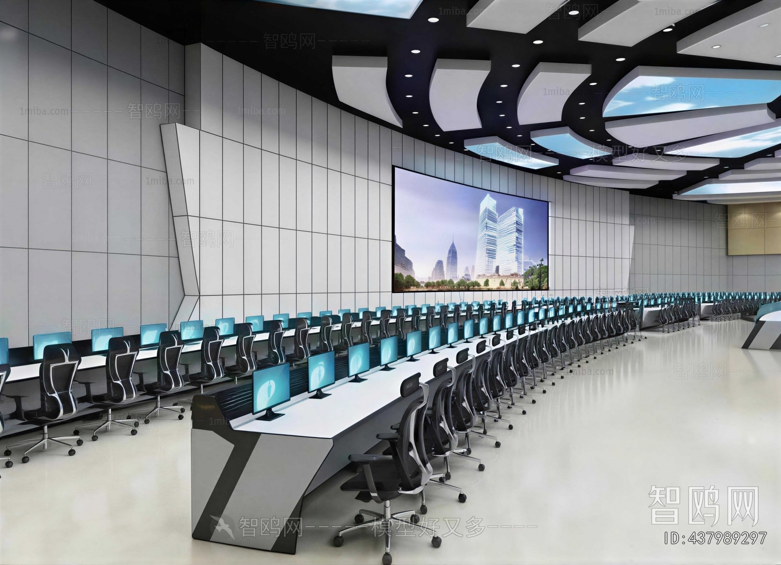 Modern Monitor Room