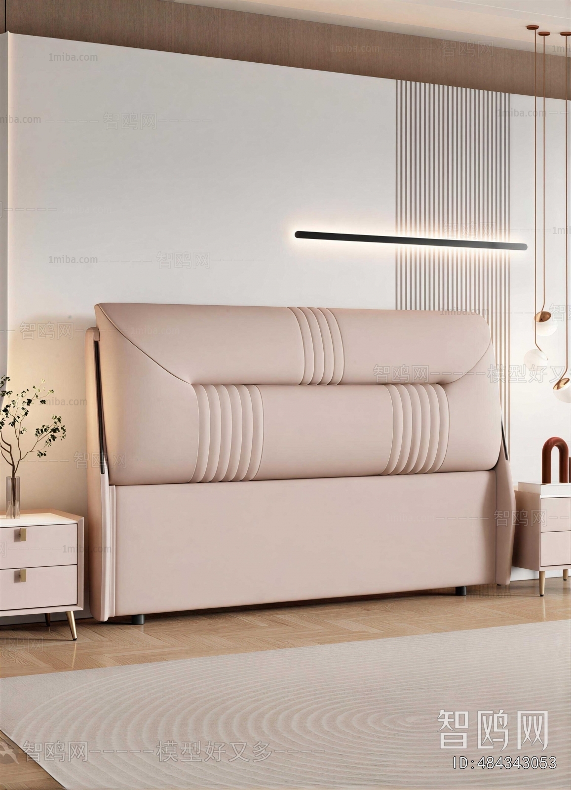 Modern Bedhead Back Rest