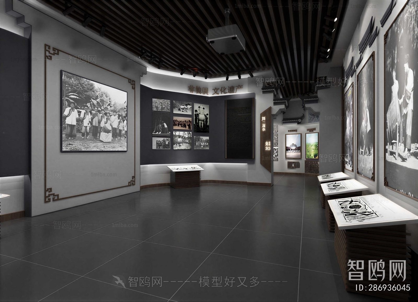 New Chinese Style Exhibition Hall