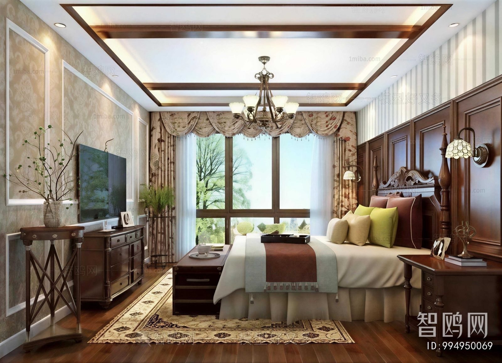 American Style Bedroom