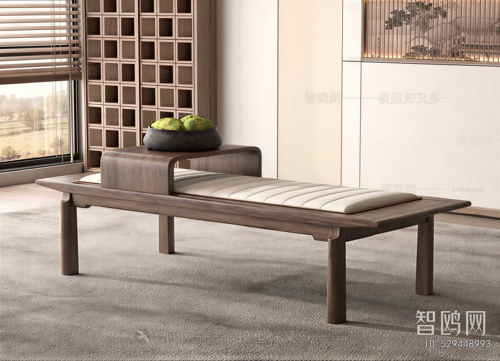 New Chinese Style Bench