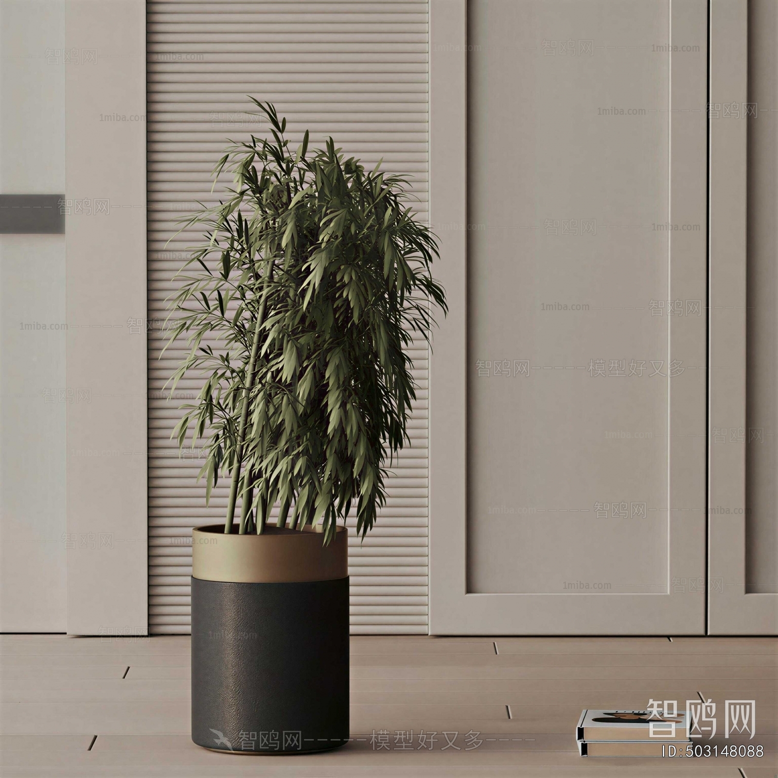 Modern Ground Green Plant Potted Plants