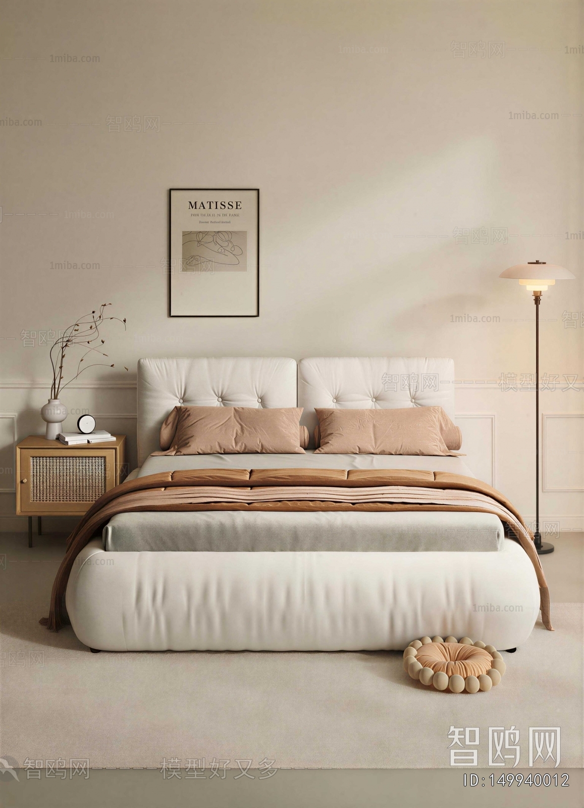 Modern Double Bed