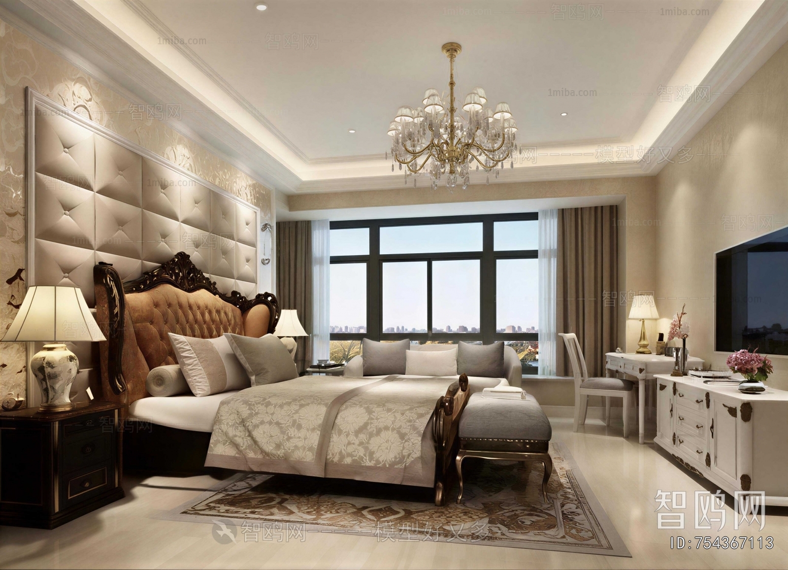 European Style Bedroom