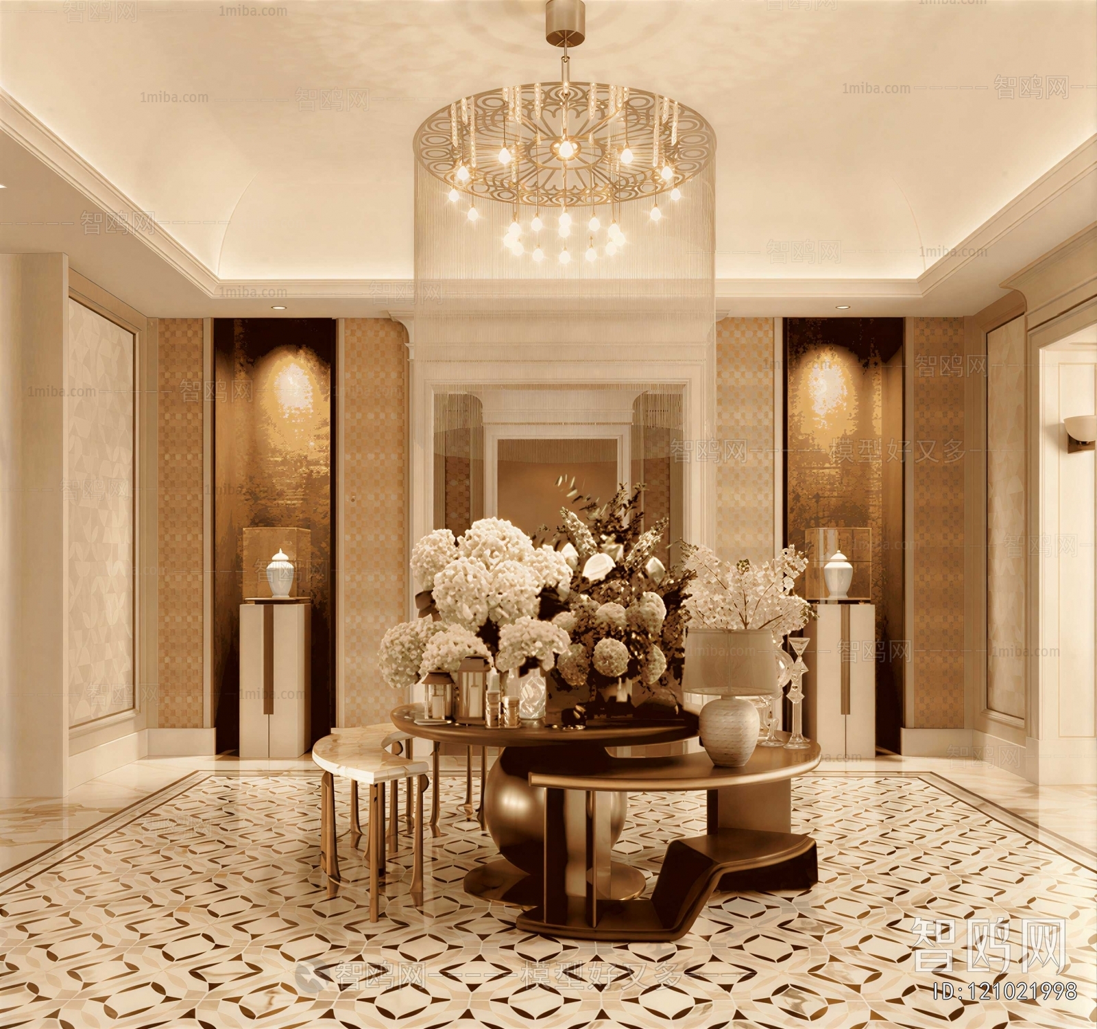 New Classical Style Lobby Hall
