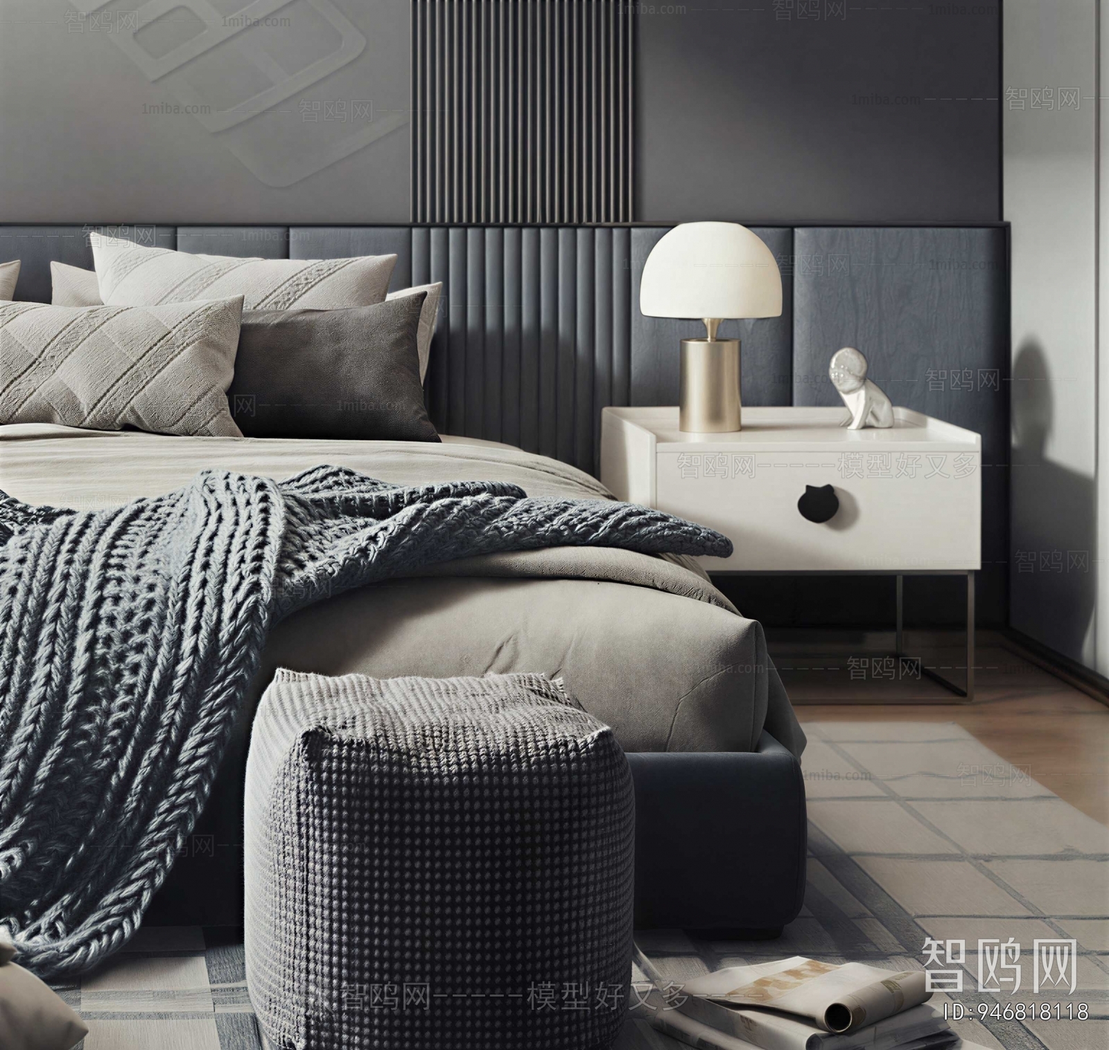Modern Double Bed