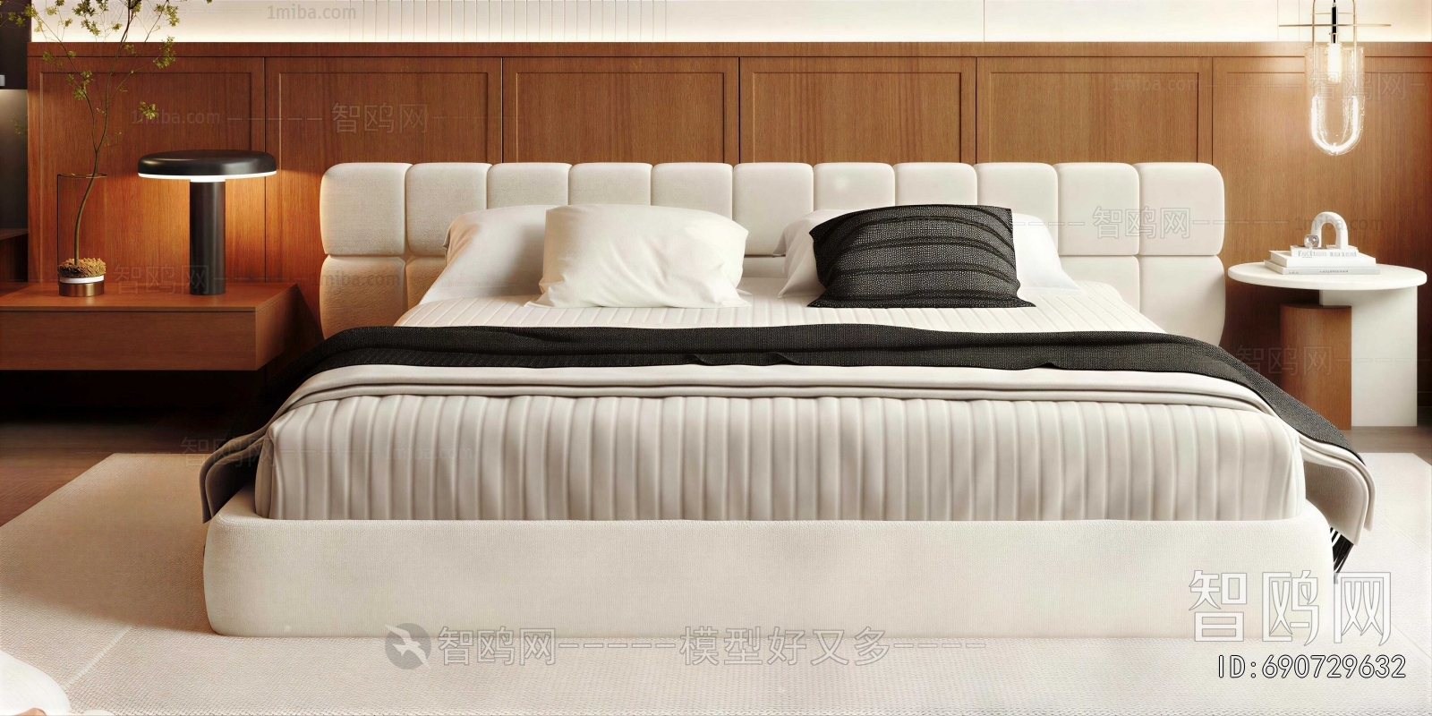 Modern Double Bed