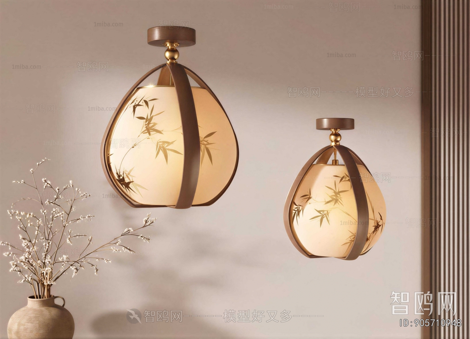 New Chinese Style Ceiling Ceiling Lamp
