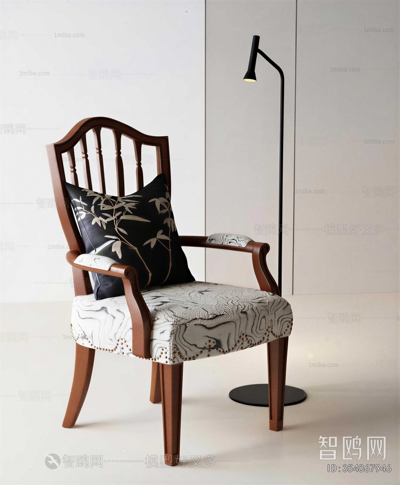 New Chinese Style Lounge Chair