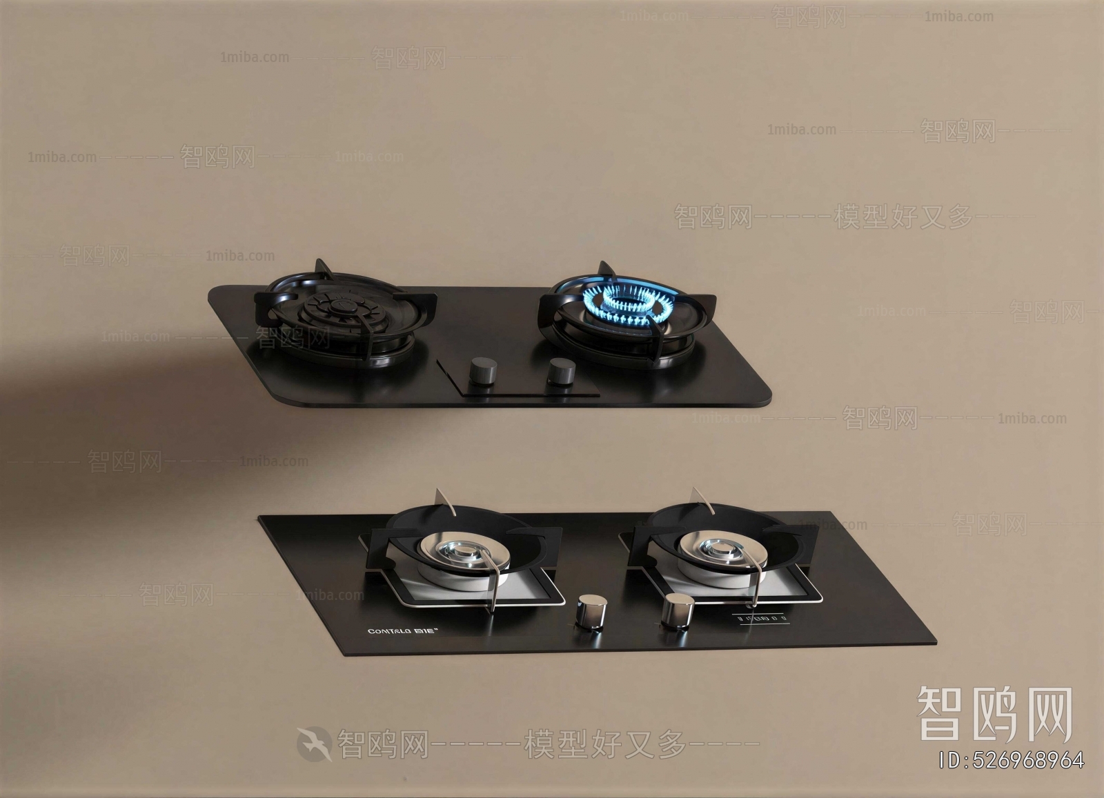 Modern Kitchen Electric Gas Range