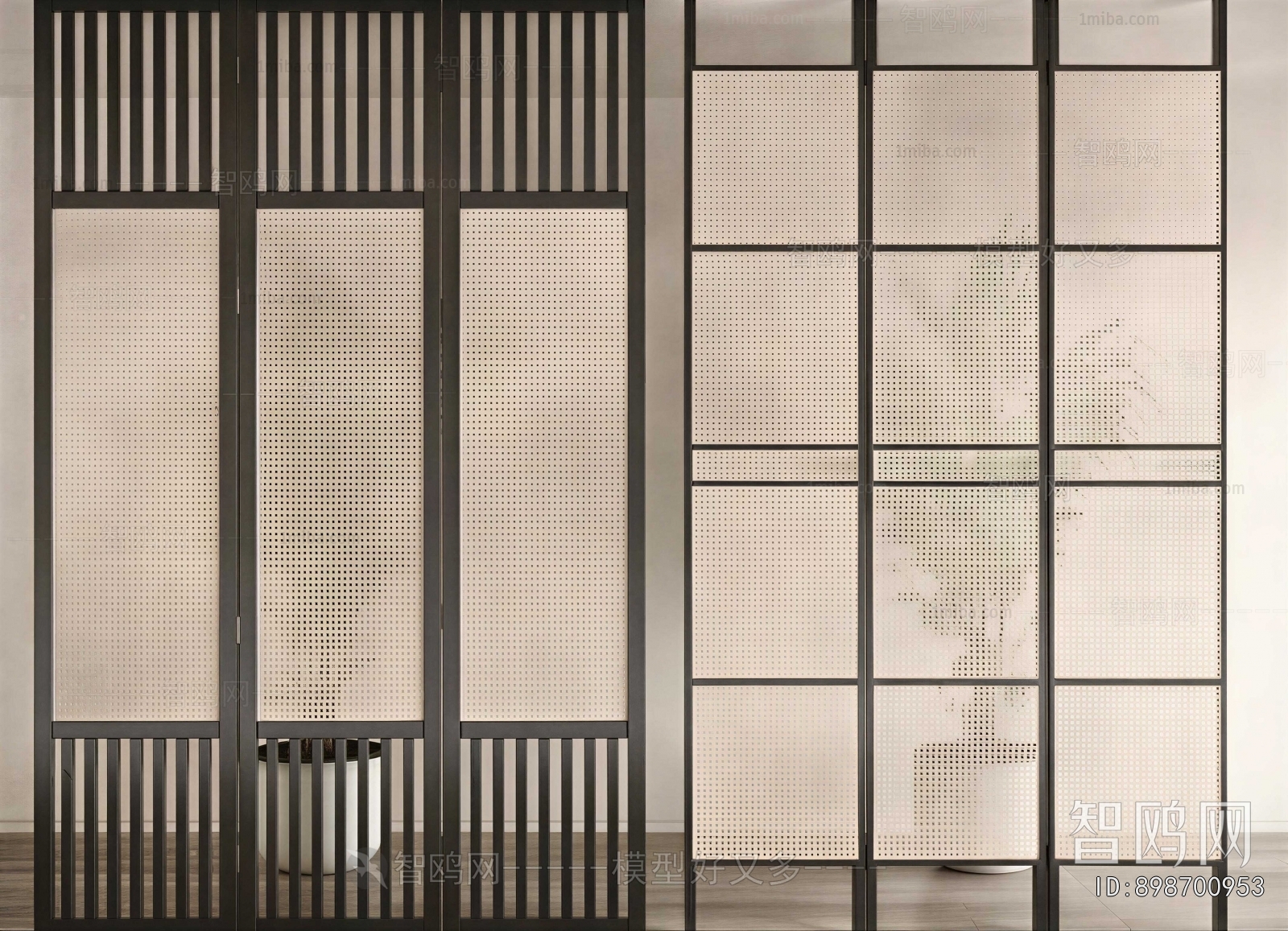 Wabi-sabi Style Partition