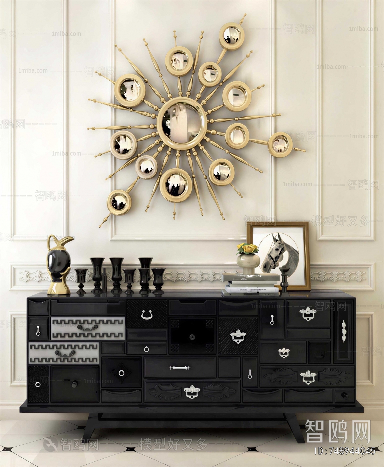 Modern Entrance Cabinet