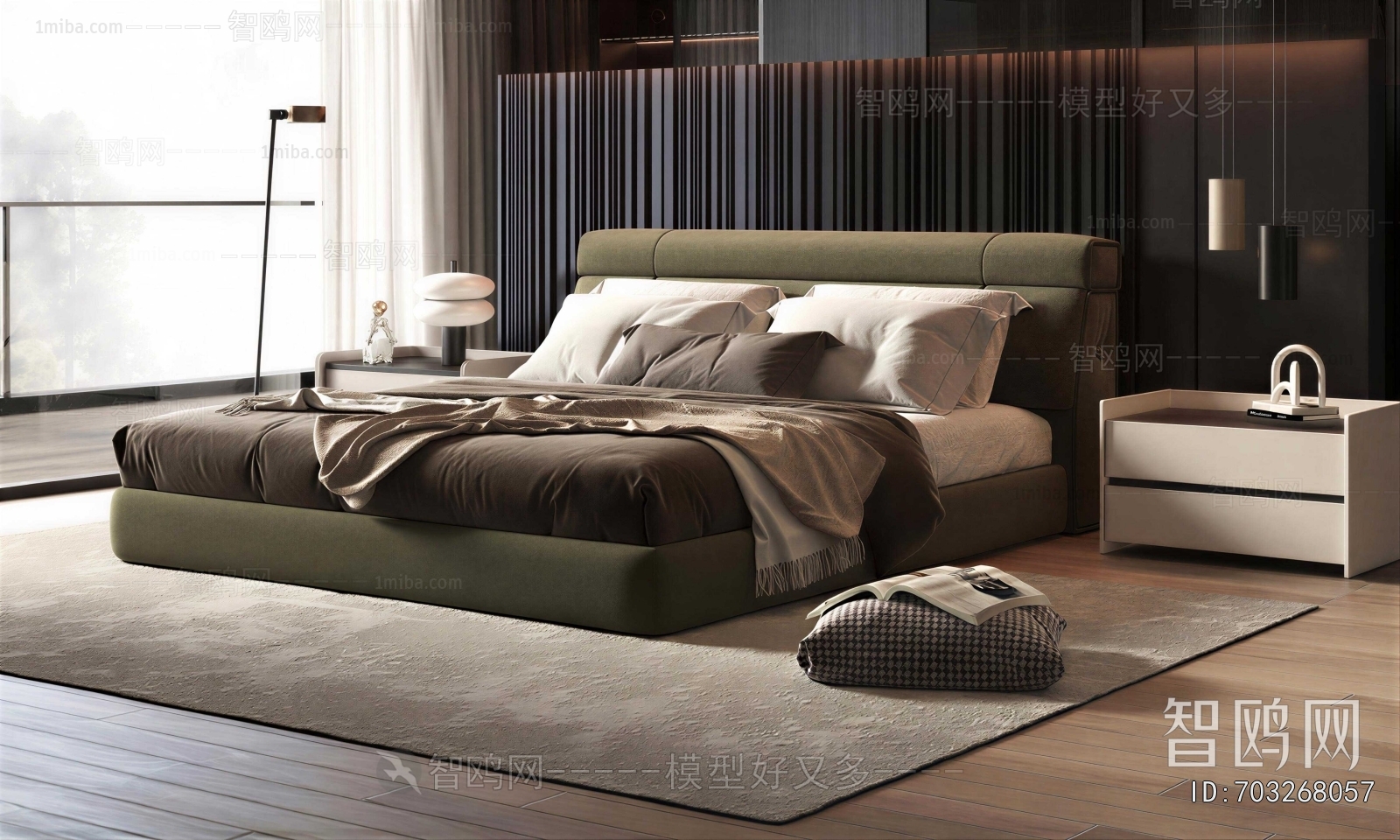 Modern Double Bed