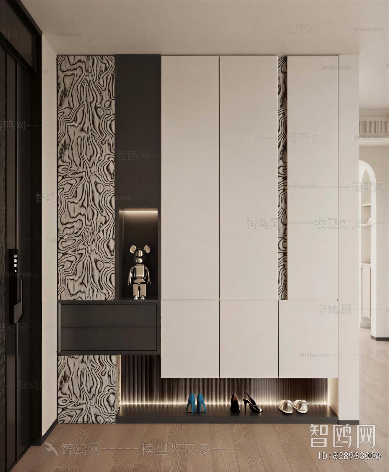 Modern Shoe Cabinet