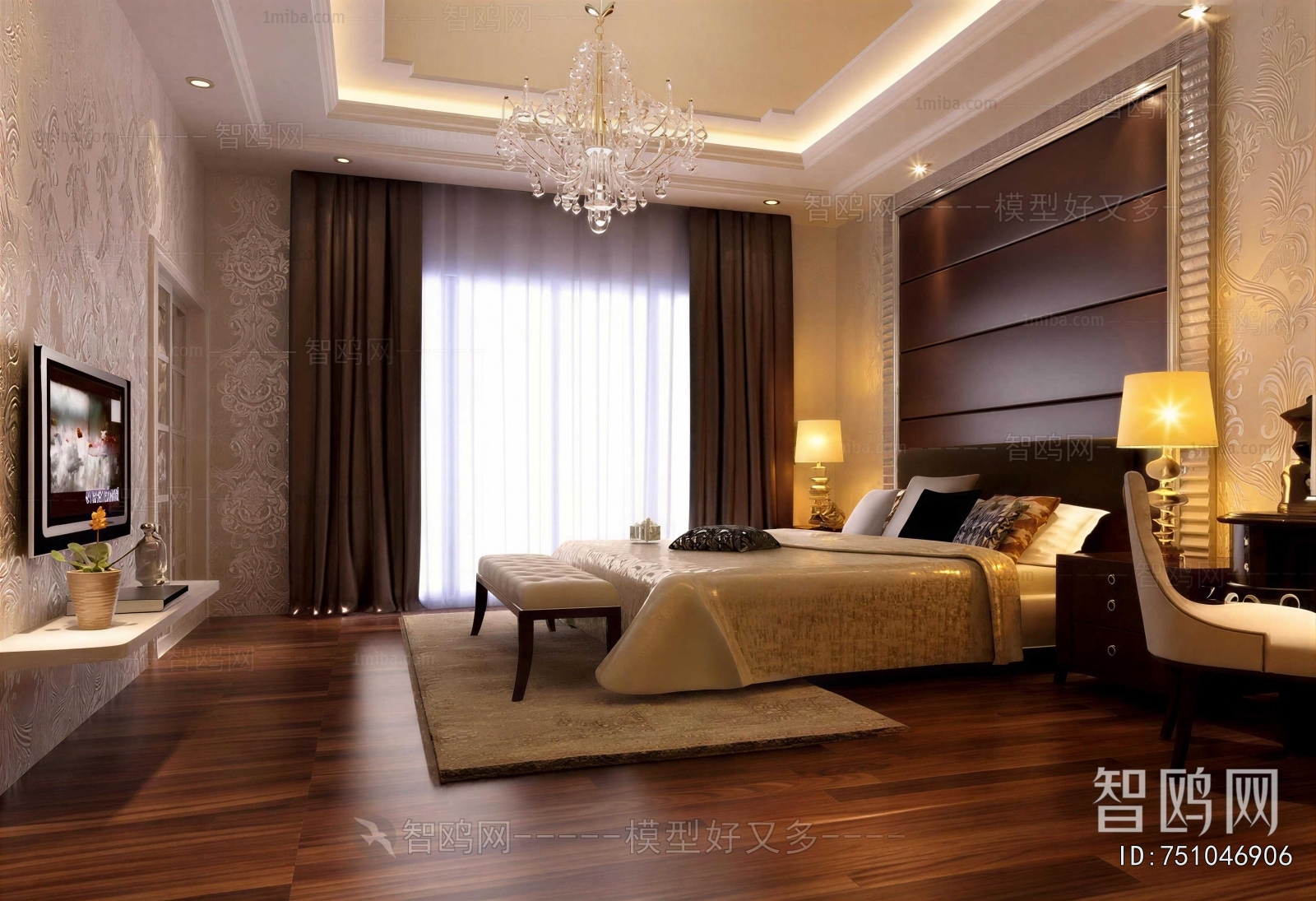 New Classical Style Bedroom