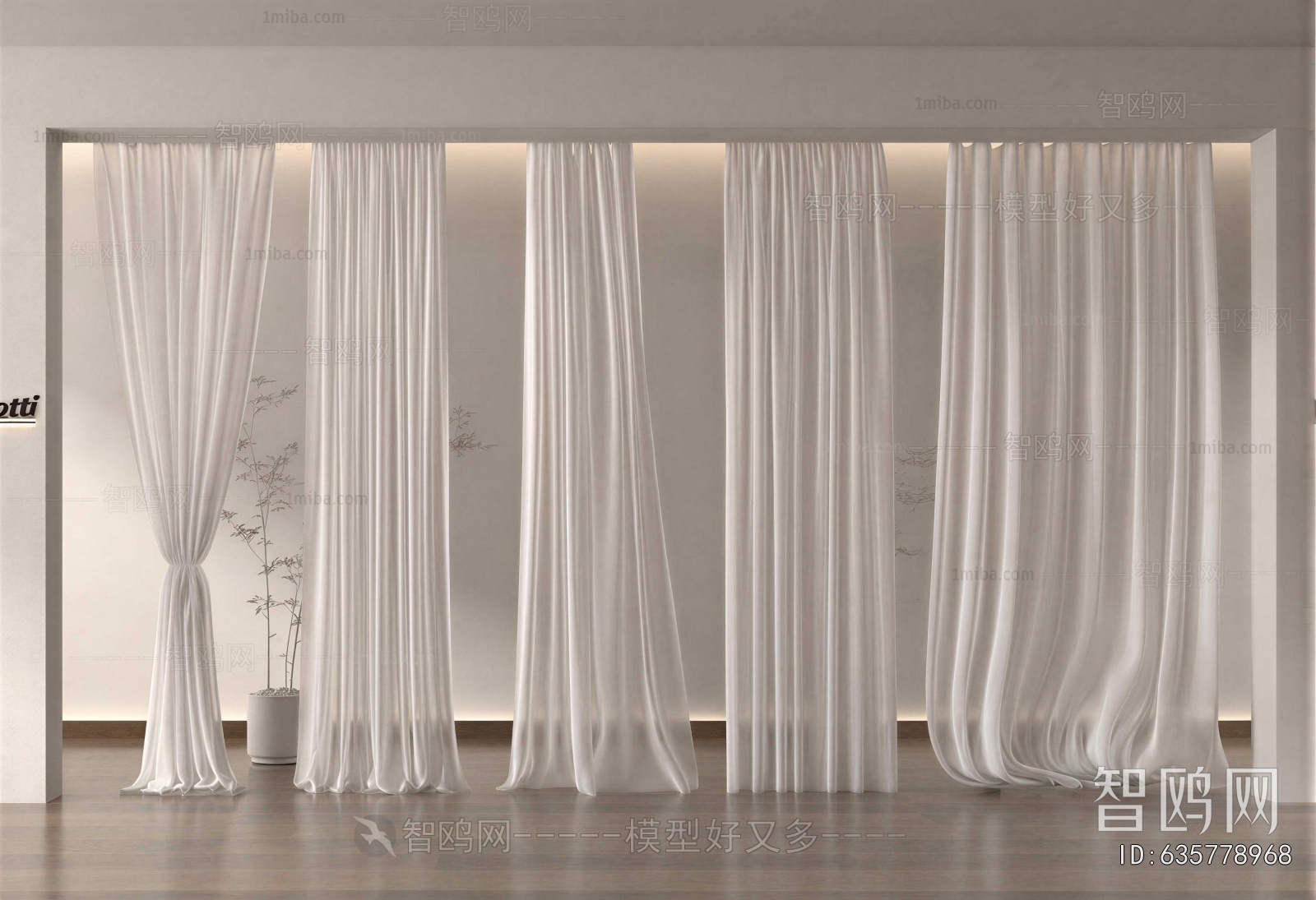 Modern The Curtain