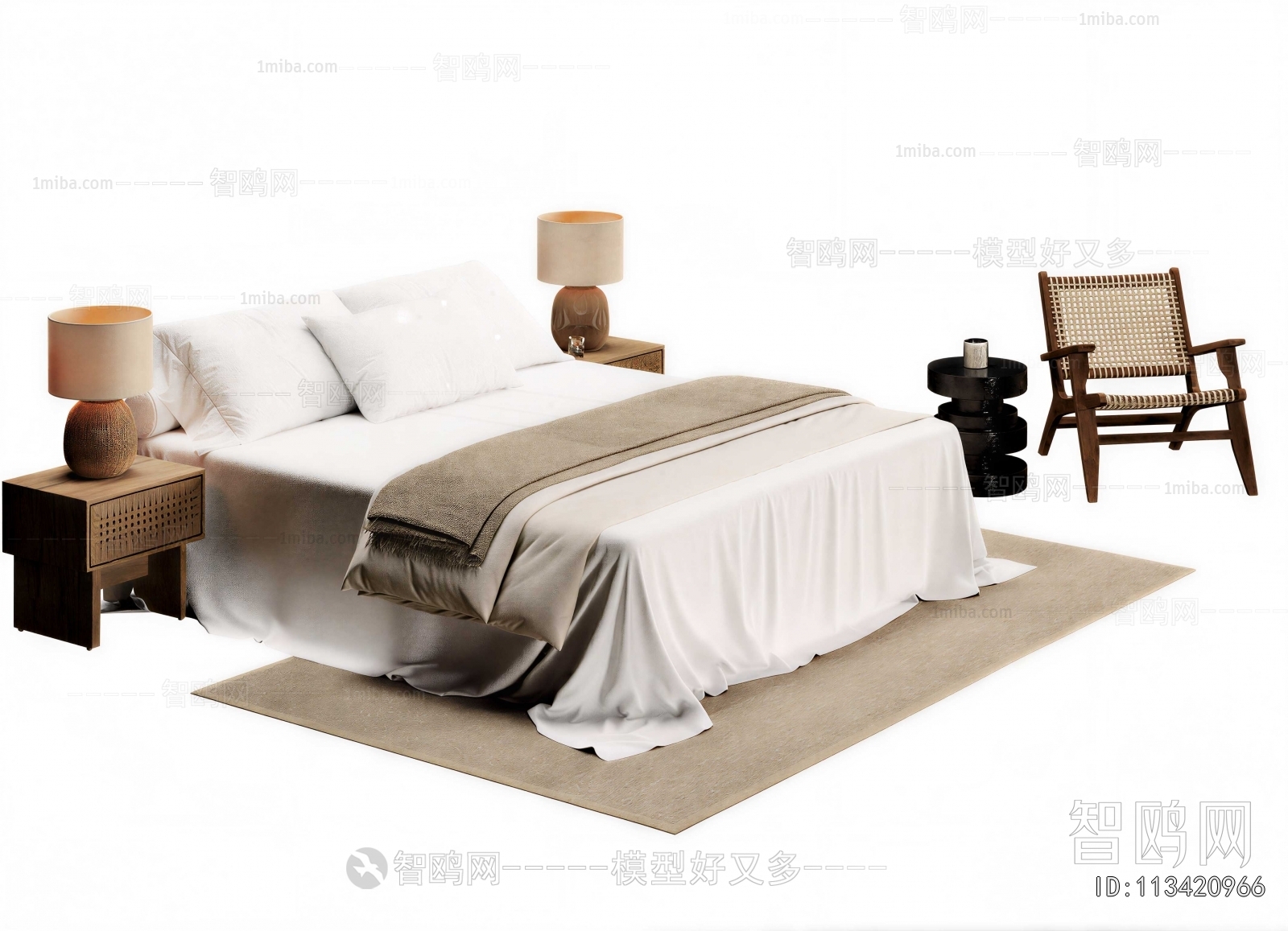 Modern Double Bed