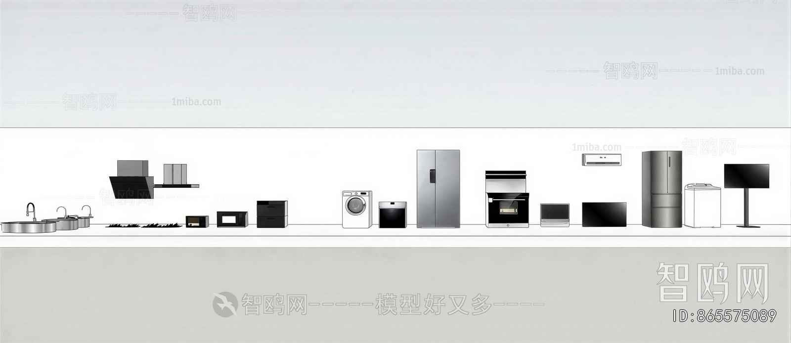 Modern Electric Kitchen Appliances