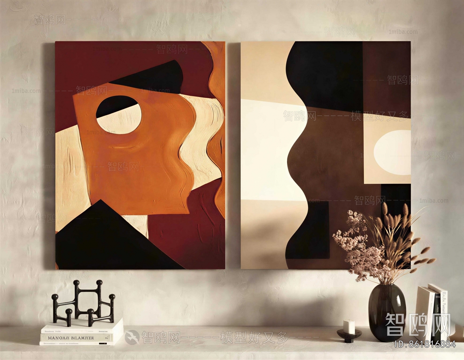 Wabi-sabi Style Painting